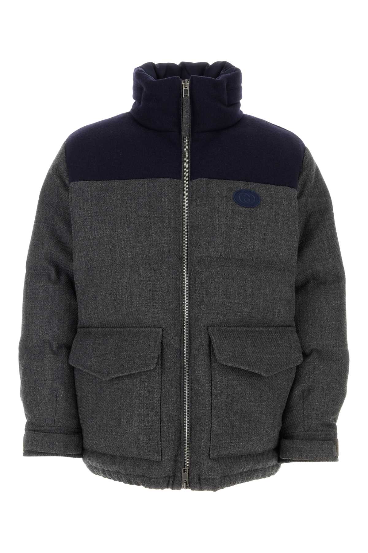 GUCCI Wool Blend Down Jacket for Men - FW24 Edition