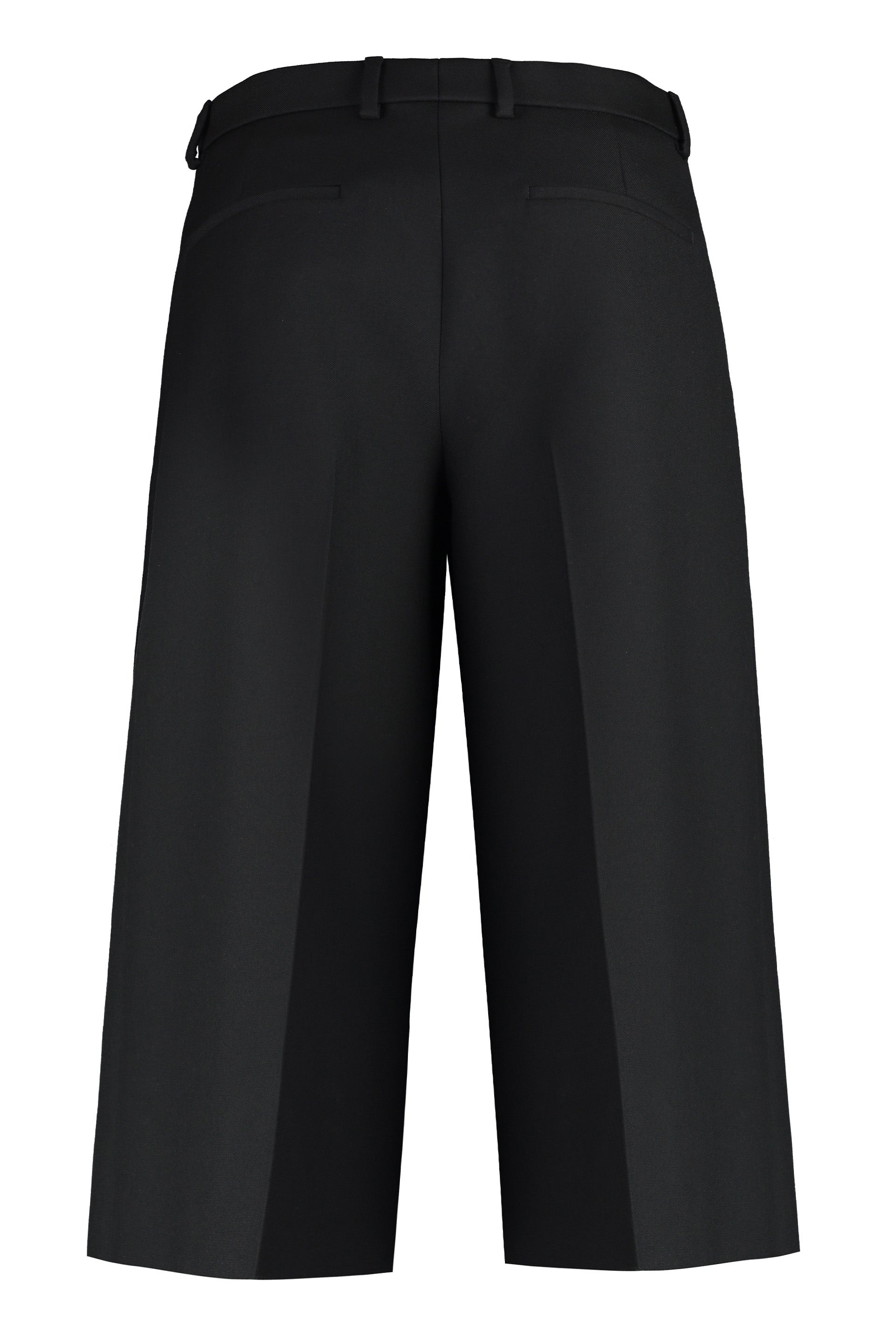 GUCCI Wool Silk Cropped Pants