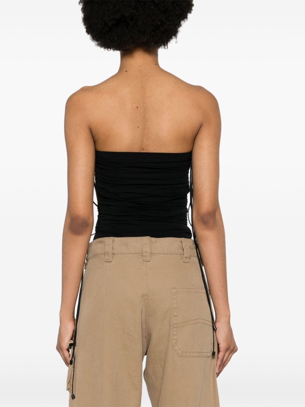 WOLFORD Mini Draping String Bodysuit