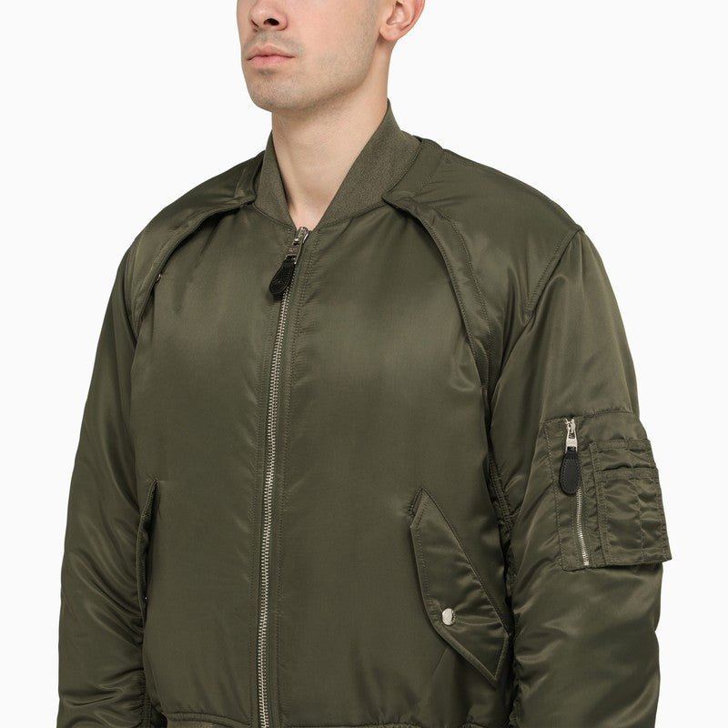 ALEXANDER MCQUEEN Convertible Nylon Bomber Jacket