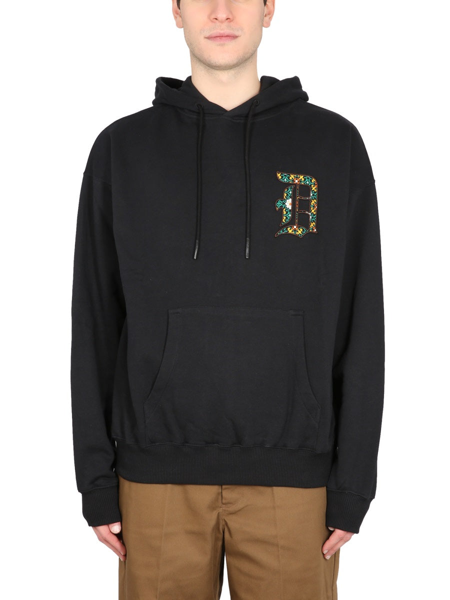 DRÔLE DE MONSIEUR Classic Hooded Sweatshirt with Logo