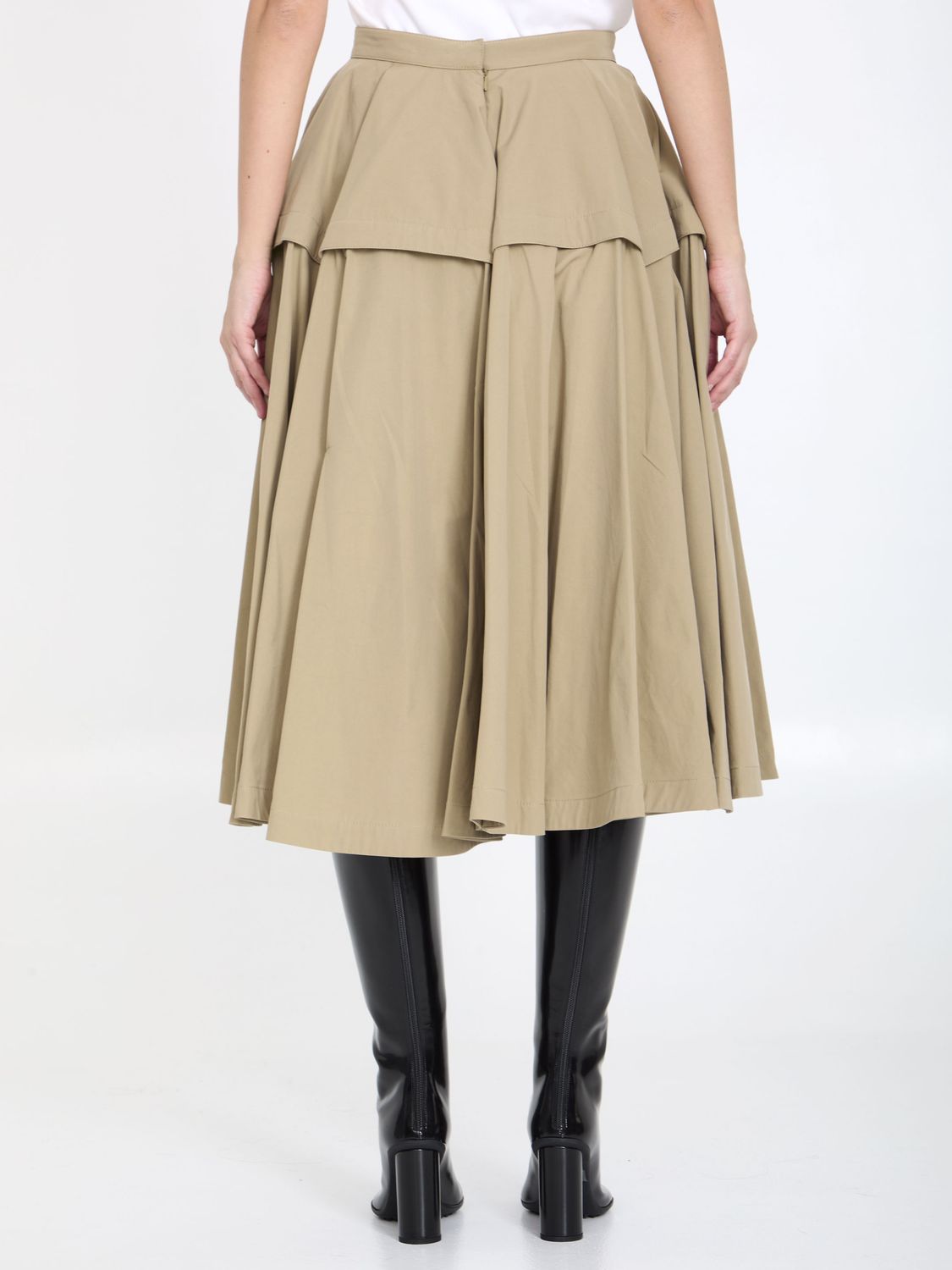 BOTTEGA VENETA A-Line Skirt with Ruffles - Women’s Fashion Essential