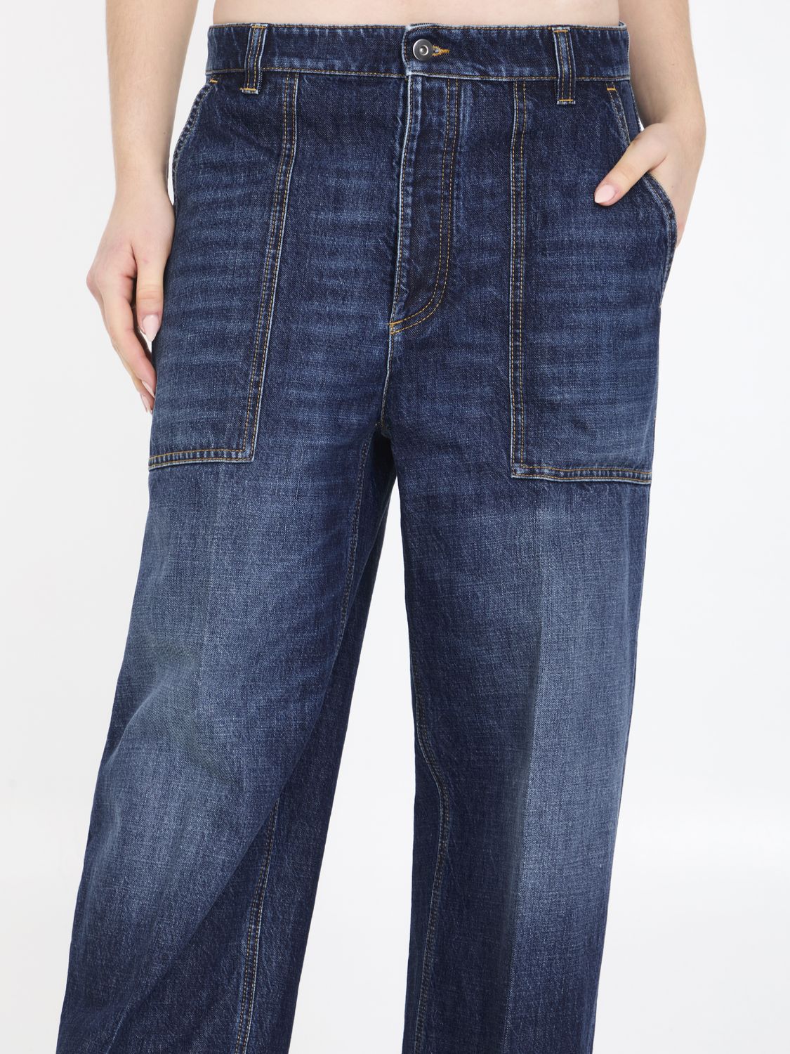 BOTTEGA VENETA Women's Denim Jeans - SS24 Collection