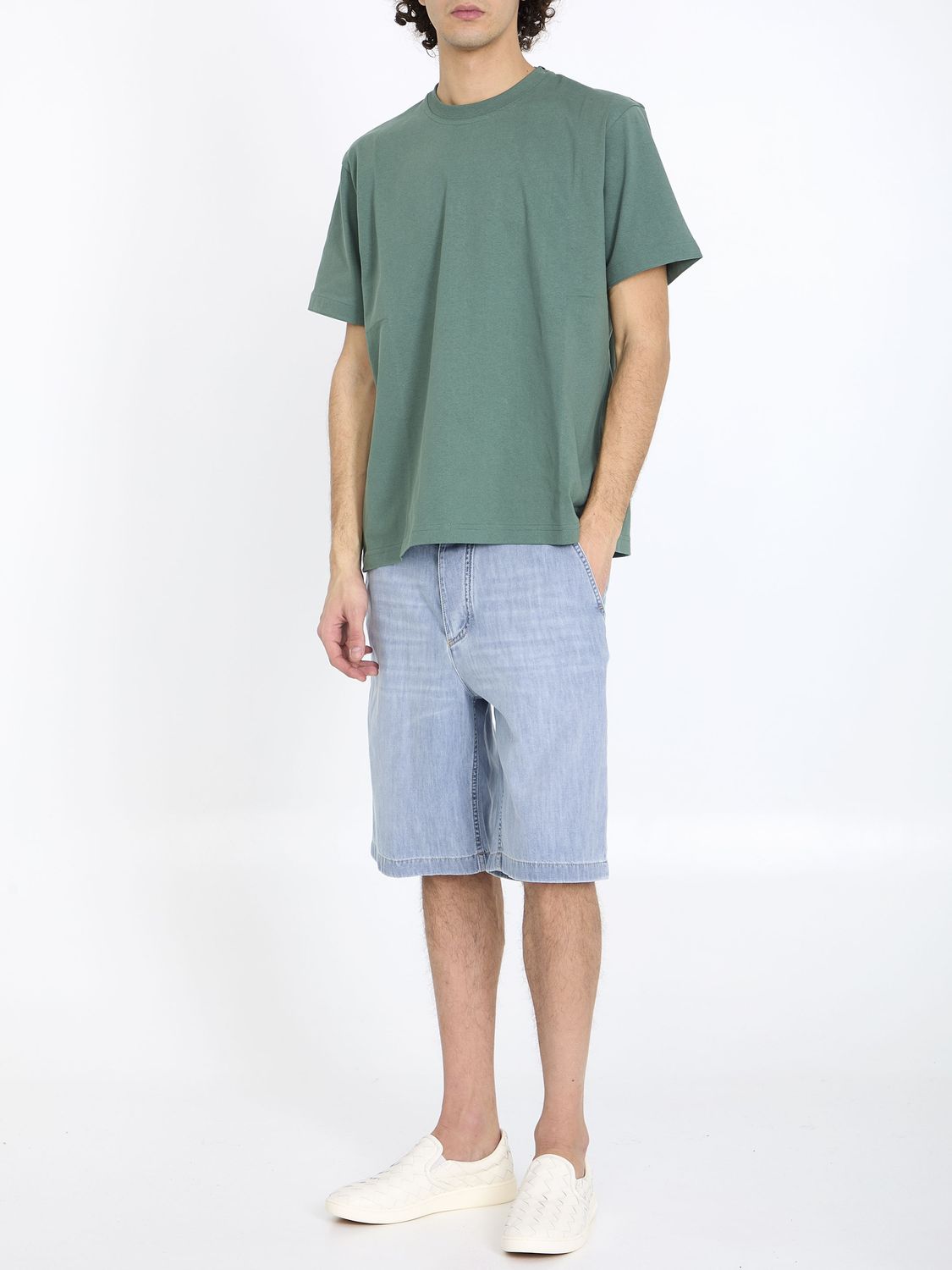 BOTTEGA VENETA Men's Denim Shorts - SS24