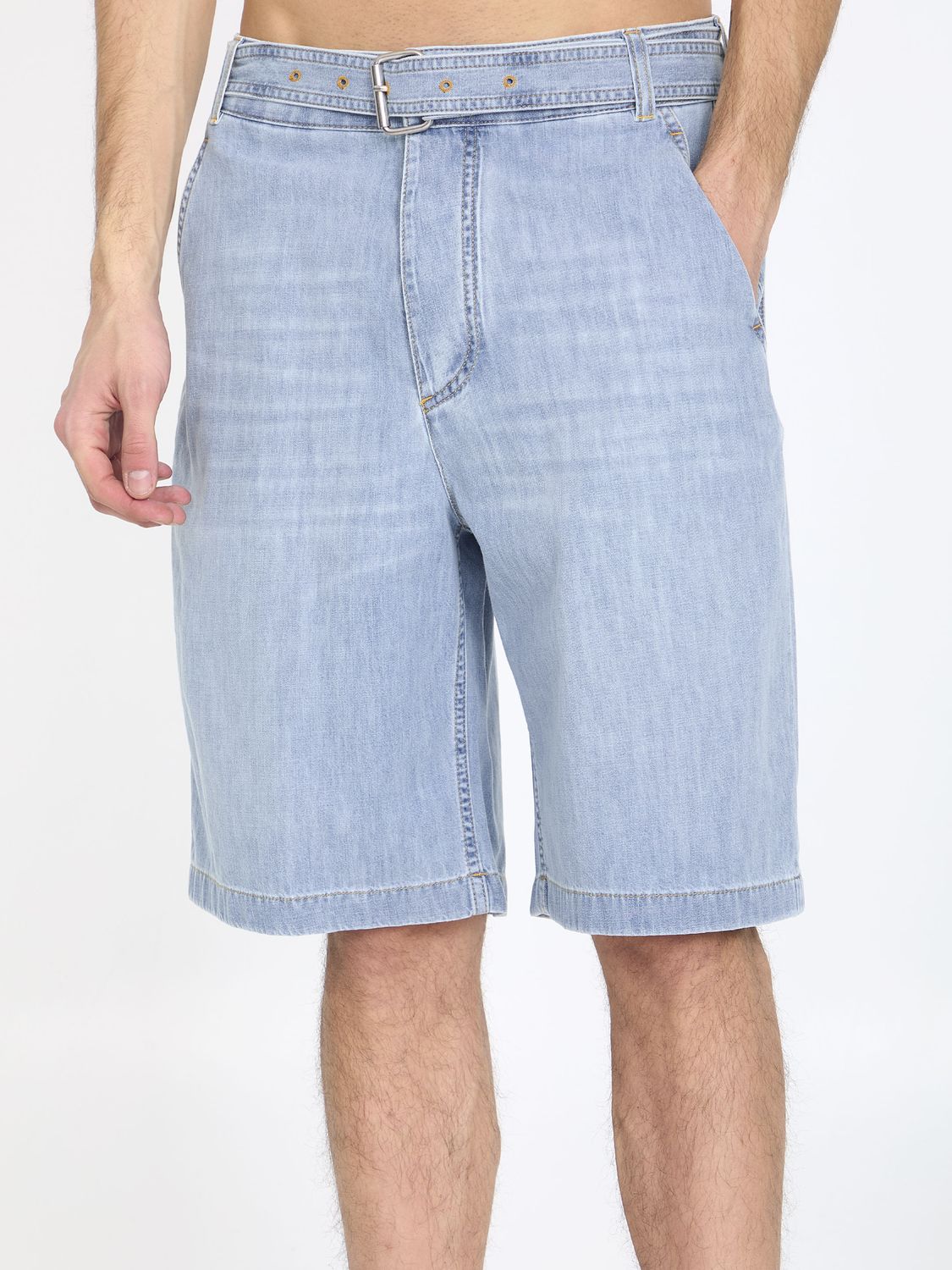 BOTTEGA VENETA Men's Denim Shorts - SS24