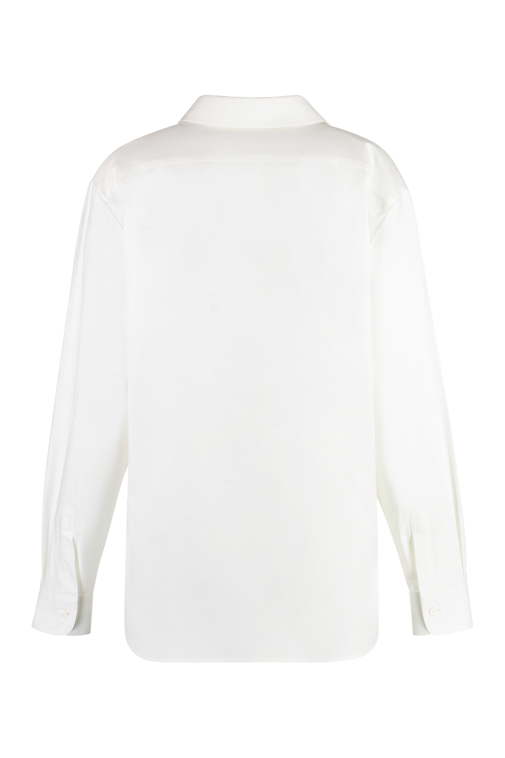 GUCCI Cotton Rounded Hem Shirt for Women