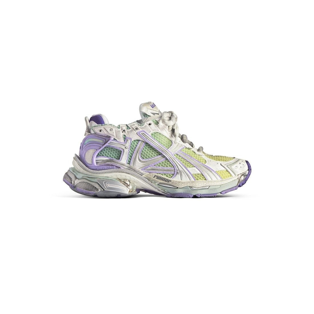 BALENCIAGA Gradient Mesh Runner Sneakers for Women
