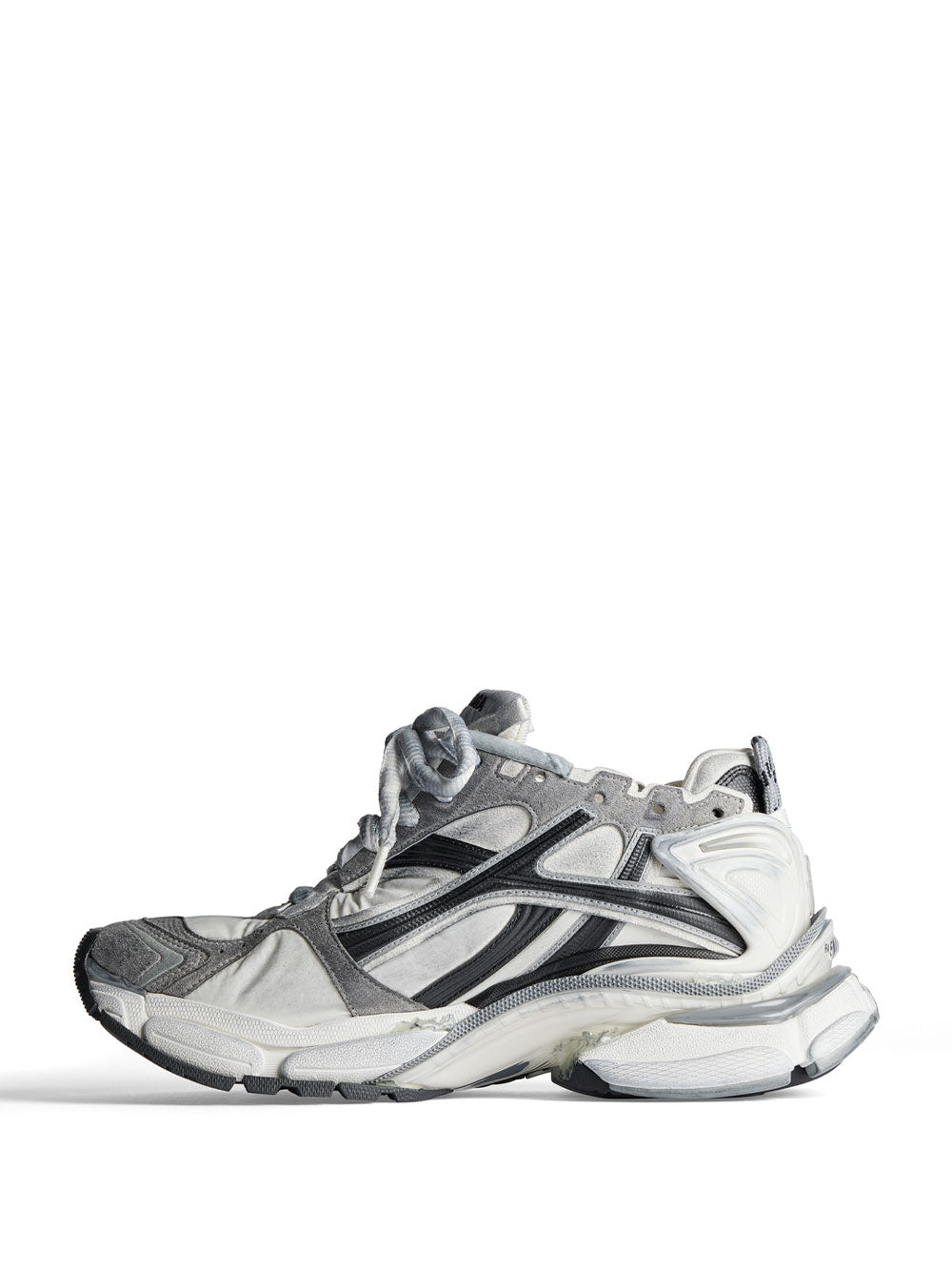 BALENCIAGA Nylon and Suede-Like Fabric Runner Sneakers for Men