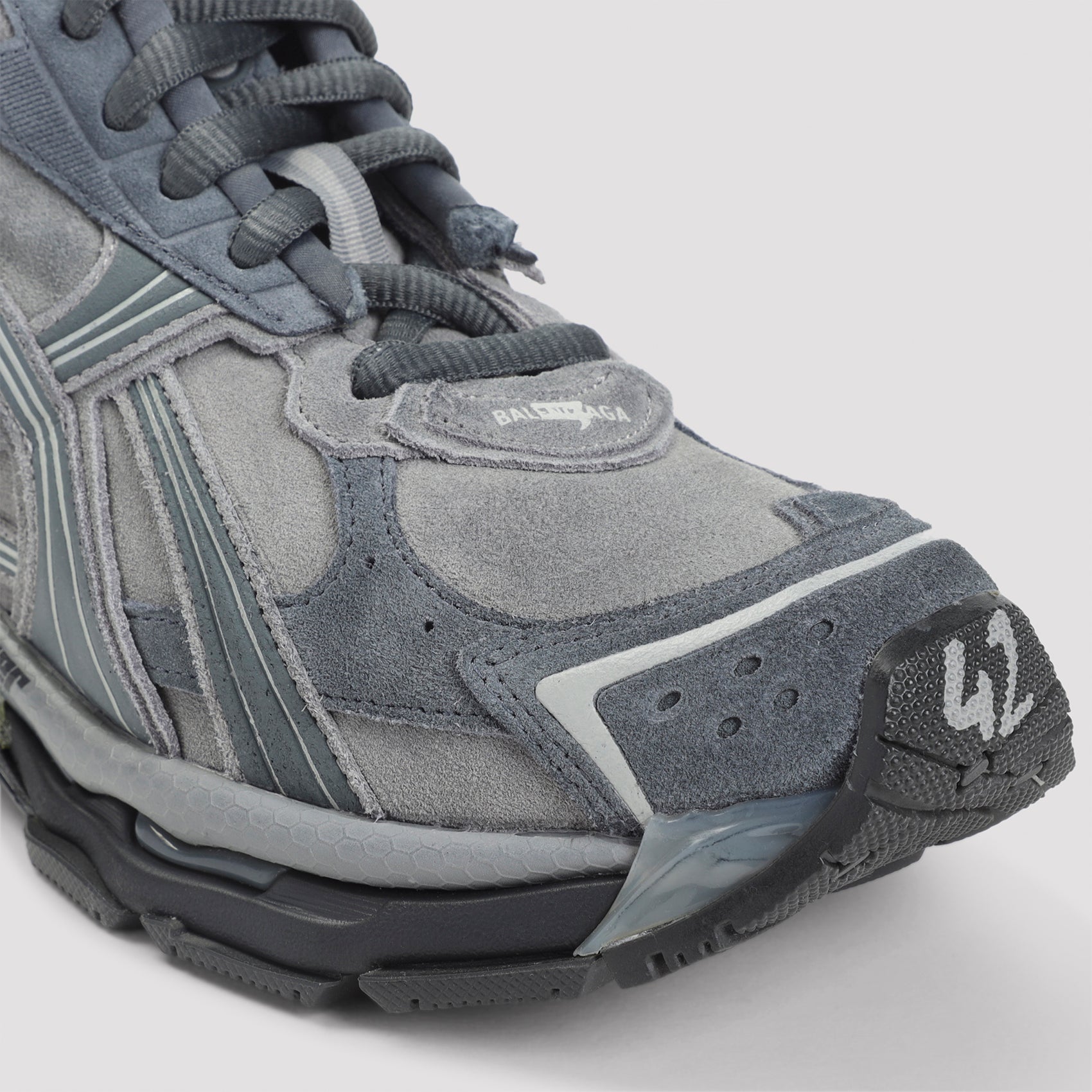 BALENCIAGA Suede Leather Runner Sneakers for Men