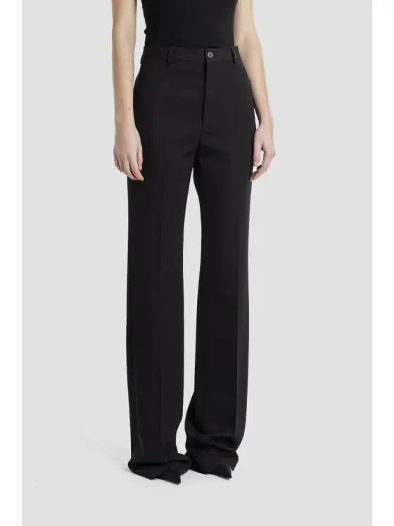 BALENCIAGA Women's Slim Fit High-Waisted Pants