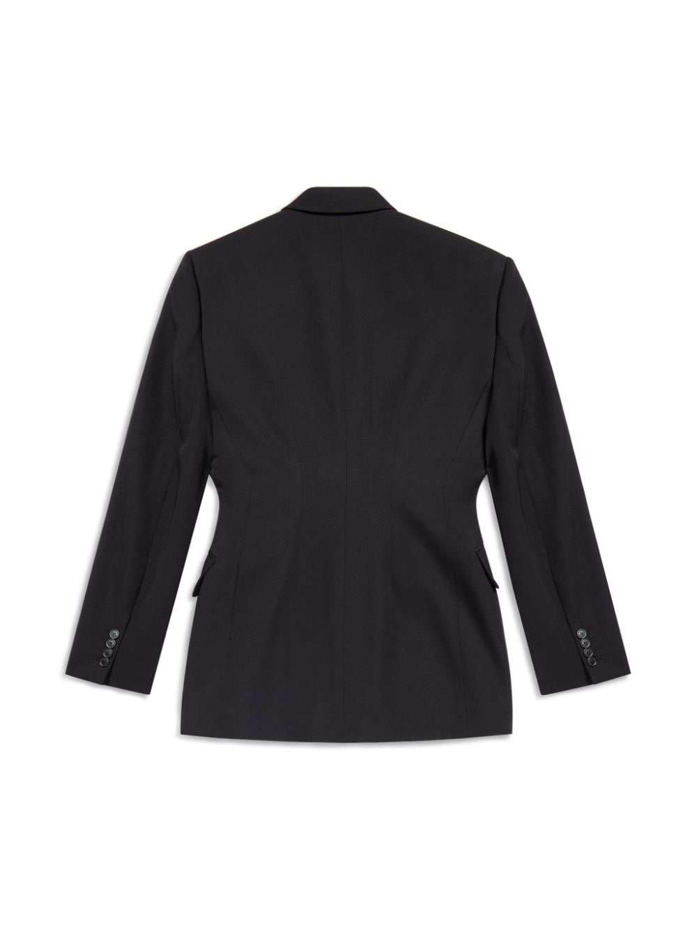 BALENCIAGA Women's Tailored Double-Breasted Wool Blazer