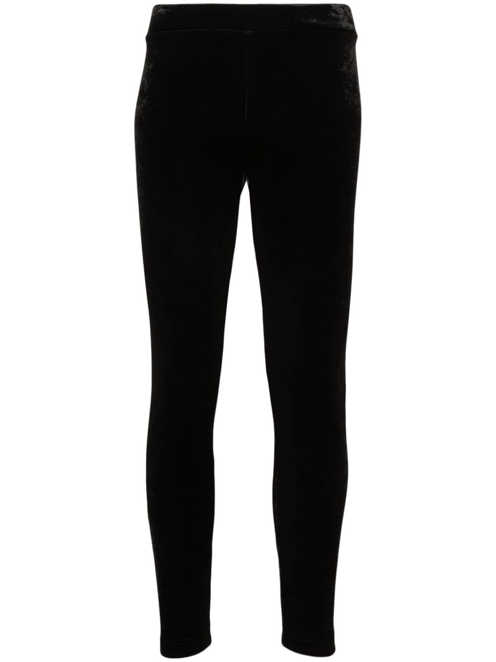 BALENCIAGA Super-Skinny Velvet Effect Leggings