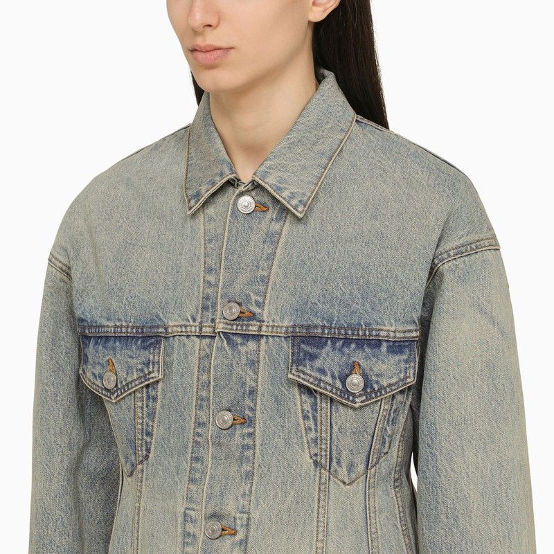 BALENCIAGA Women's Denim Hourglass Jacket