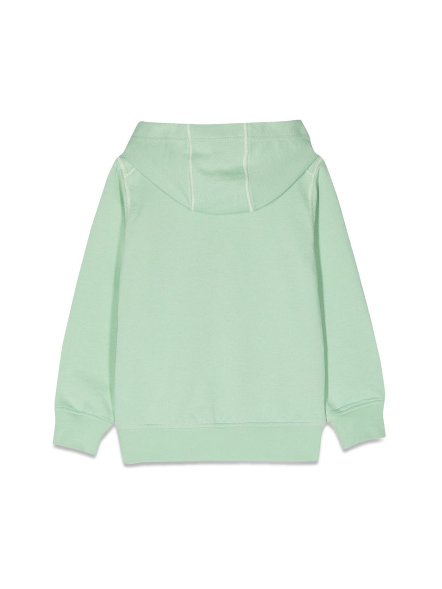 STONE ISLAND Boys' Mini Hoodie Sweatshirt - SS23 Collection