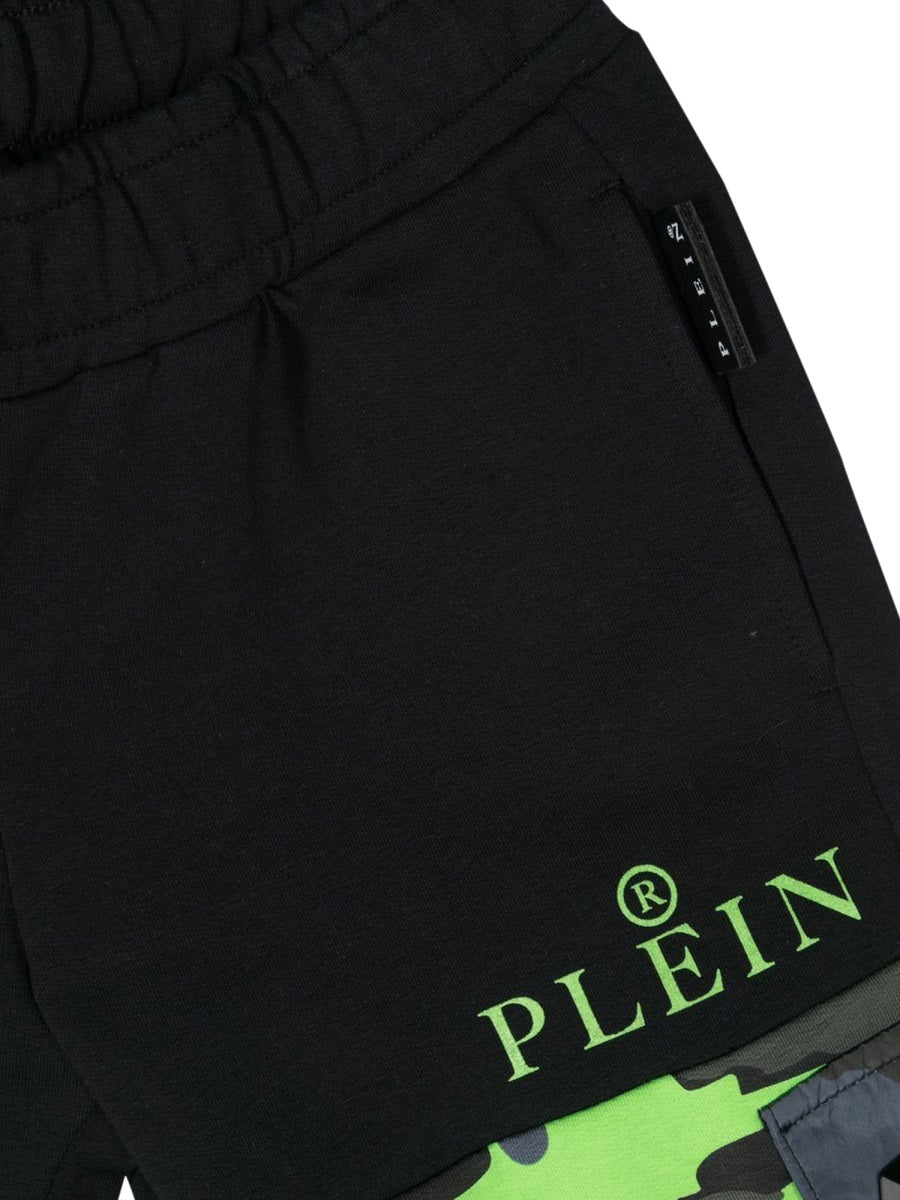PHILIPP PLEIN Camo Mini Bermuda Shorts for Boys