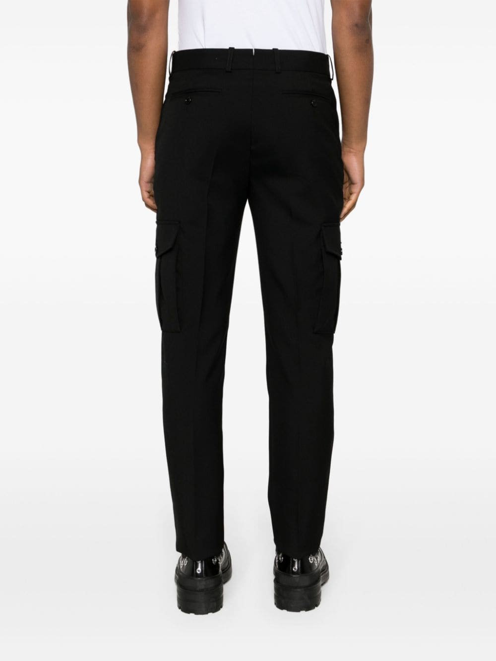 ALEXANDER MCQUEEN Tailored Tapered Cargo Trousers for Men