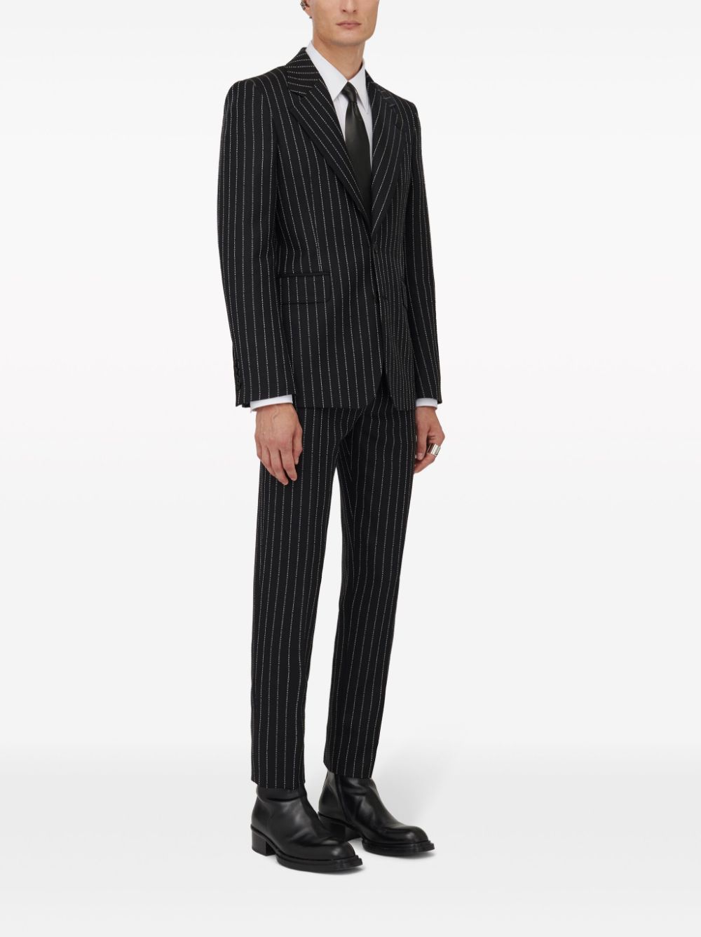 ALEXANDER MCQUEEN Pinstripe Single-Breasted Jacket