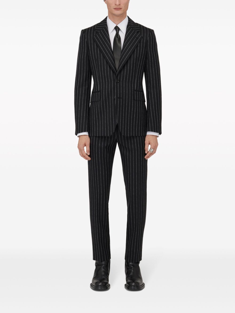 ALEXANDER MCQUEEN Pinstripe Single-Breasted Jacket