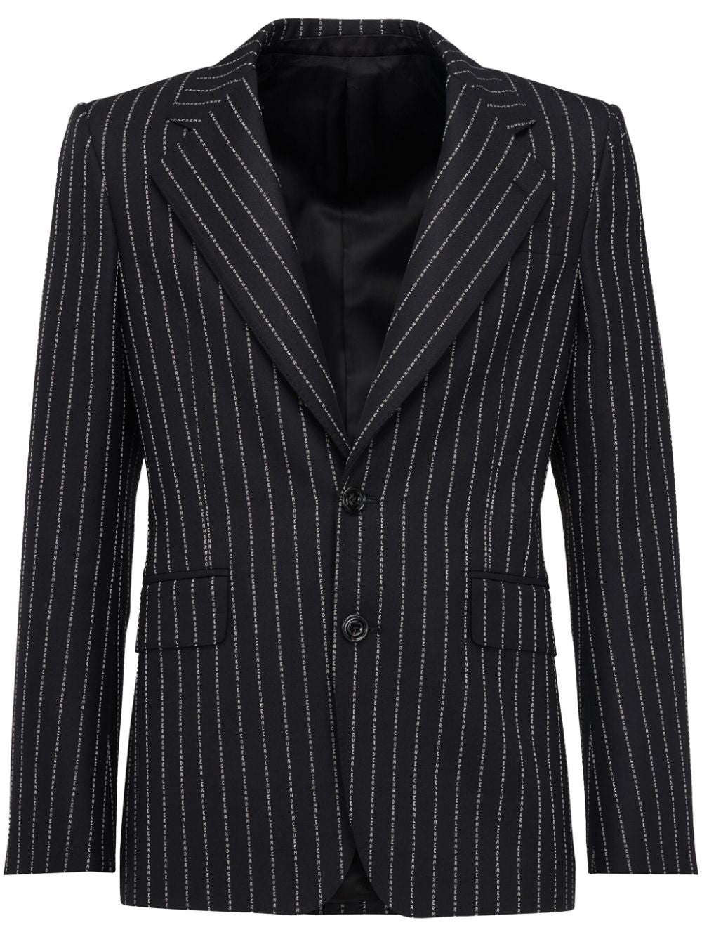 ALEXANDER MCQUEEN Pinstripe Single-Breasted Jacket