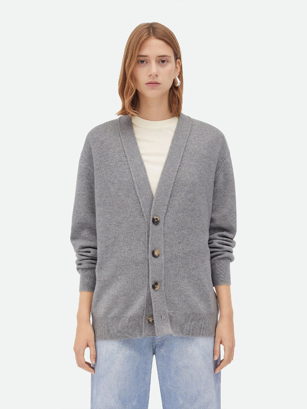 BOTTEGA VENETA Stretch Cashmere Blend Cardigan for Women