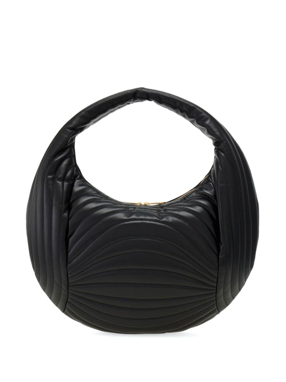 Ferragamo Quilted Logo Shoulder Handbag
