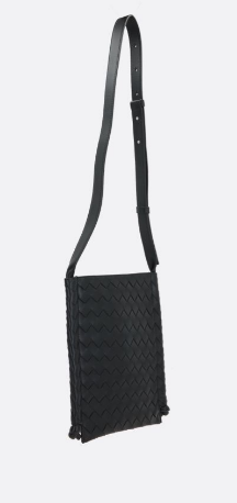 BOTTEGA VENETA Handcrafted Leather Mini Handbag for Men