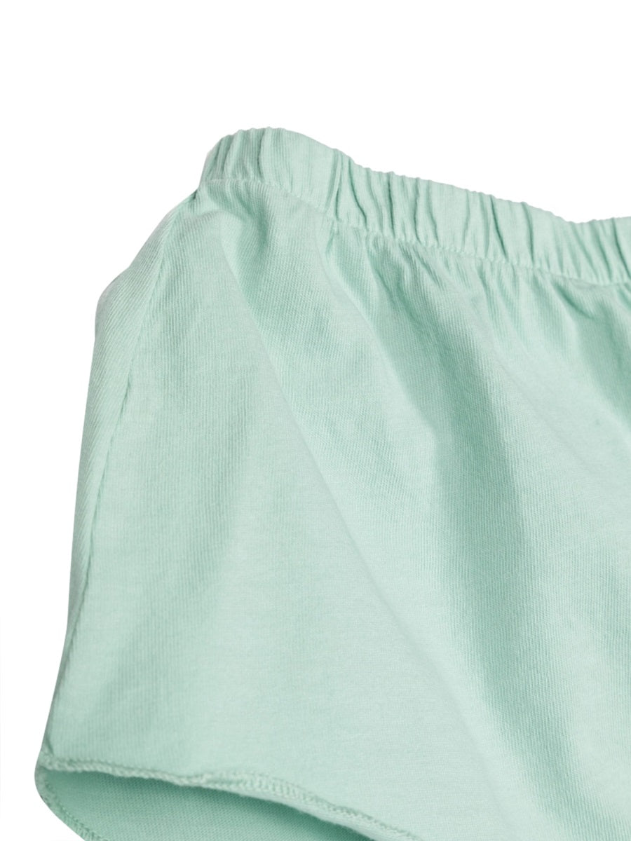 TEDDY & MINOU Mini Ruffled T-Shirt and Shorts Set