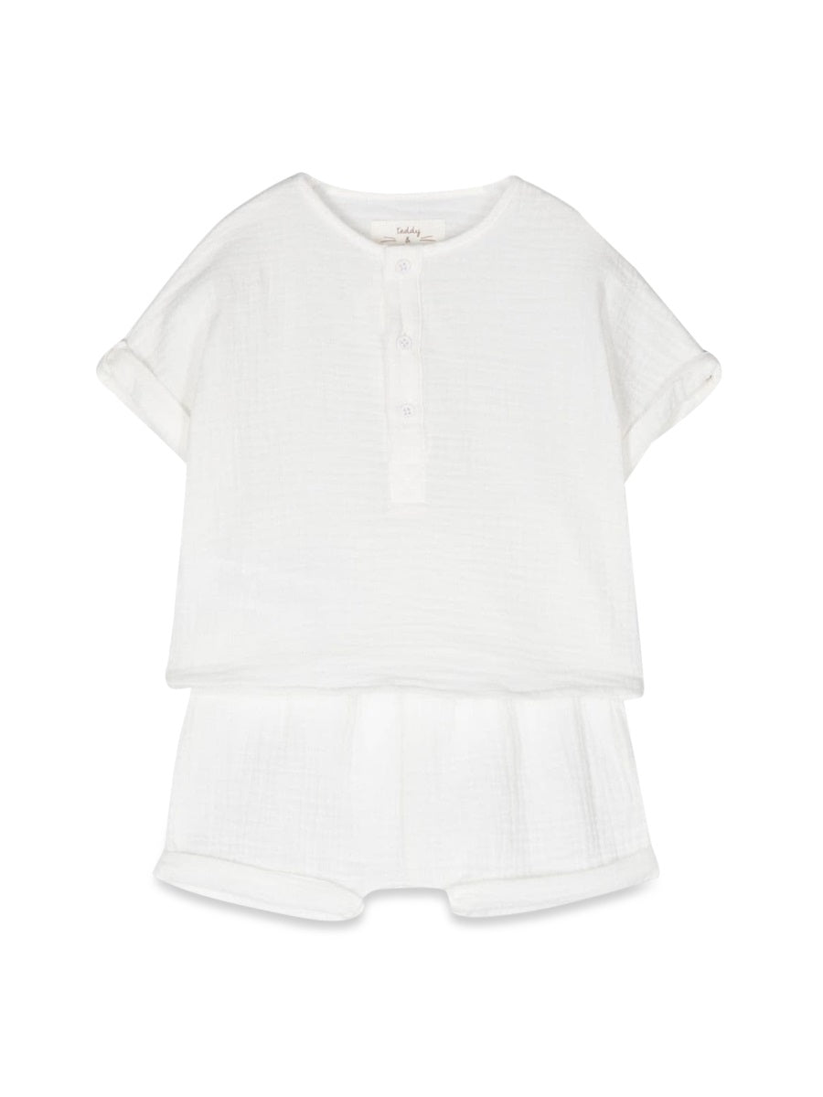 TEDDY & MINOU Mini Comfort T-shirt and Bermuda Shorts Set