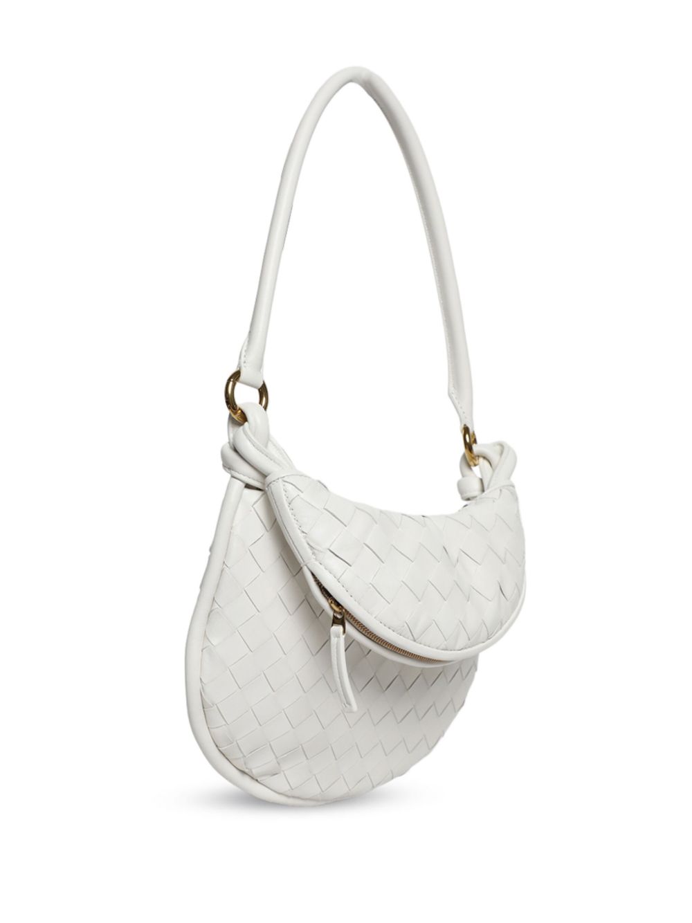 BOTTEGA VENETA Intrecciato Leather Mini Shoulder Handbag