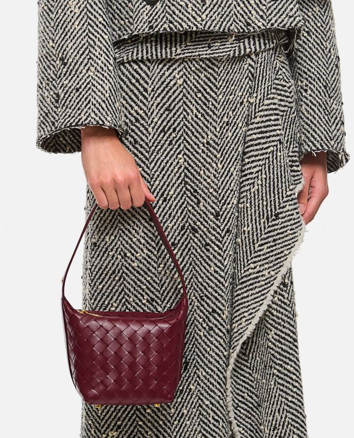 BOTTEGA VENETA Mini Leather Intrecciato Handbag