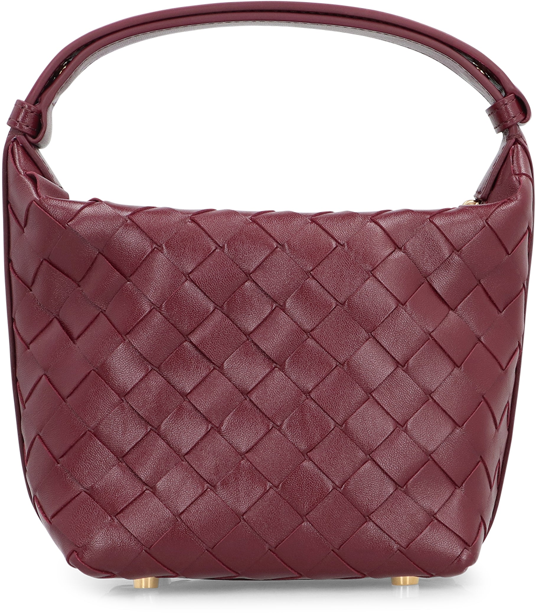 BOTTEGA VENETA Mini Leather Intrecciato Handbag