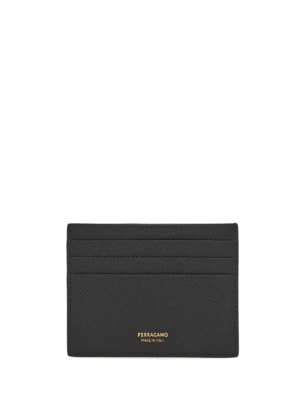 Ferragamo Mini Leather Cardholder with Gancini Hook Plaque