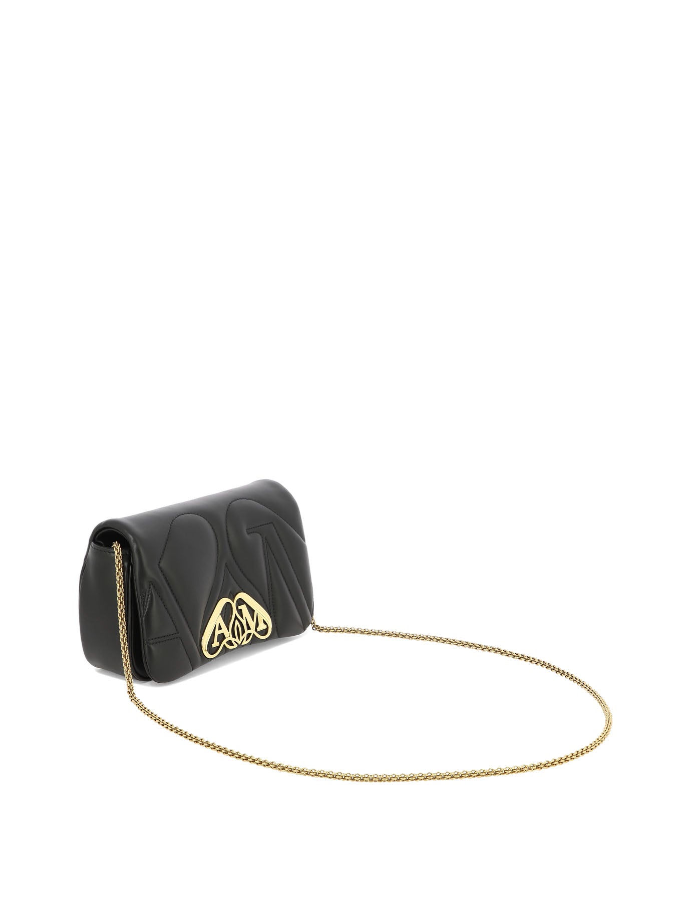 ALEXANDER MCQUEEN Mini Leather Crossbody Handbag