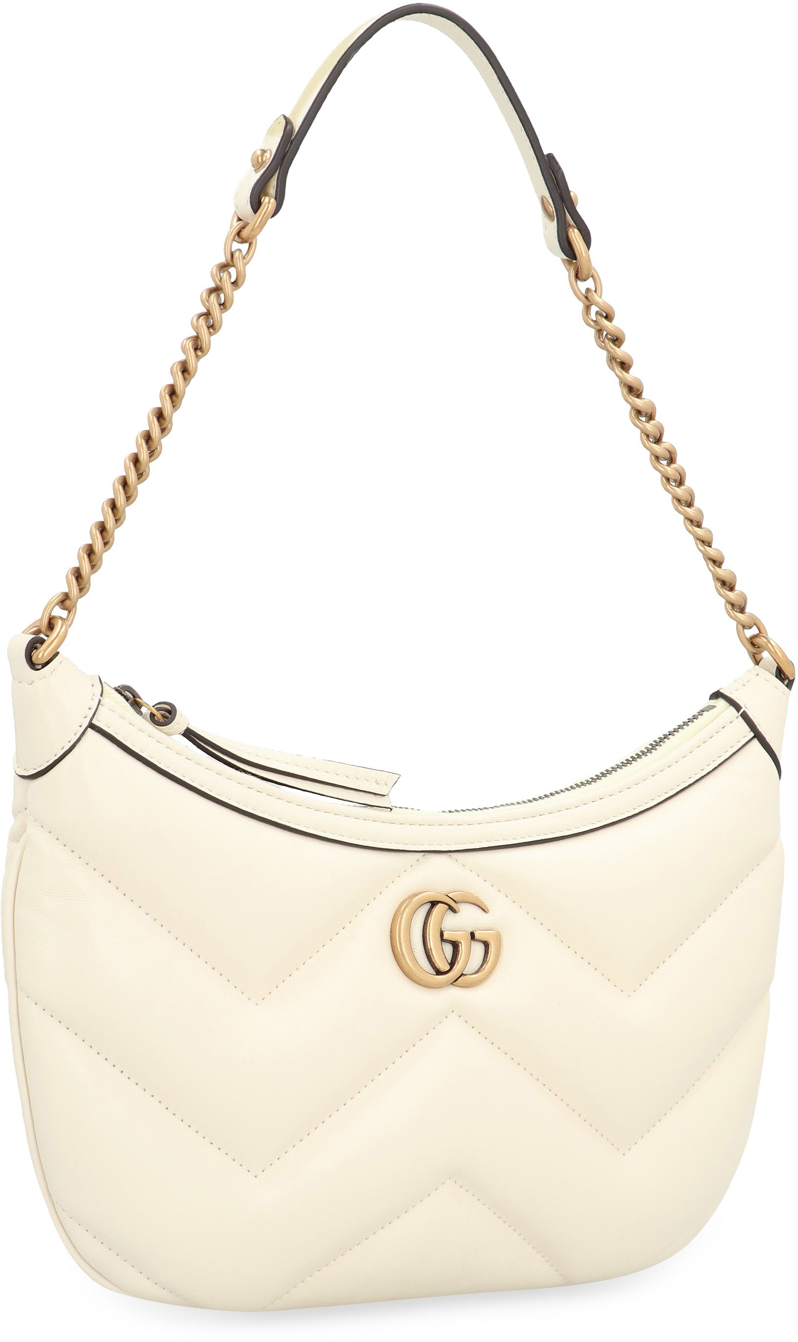 GUCCI Mini Matelassé Leather Shoulder Handbag