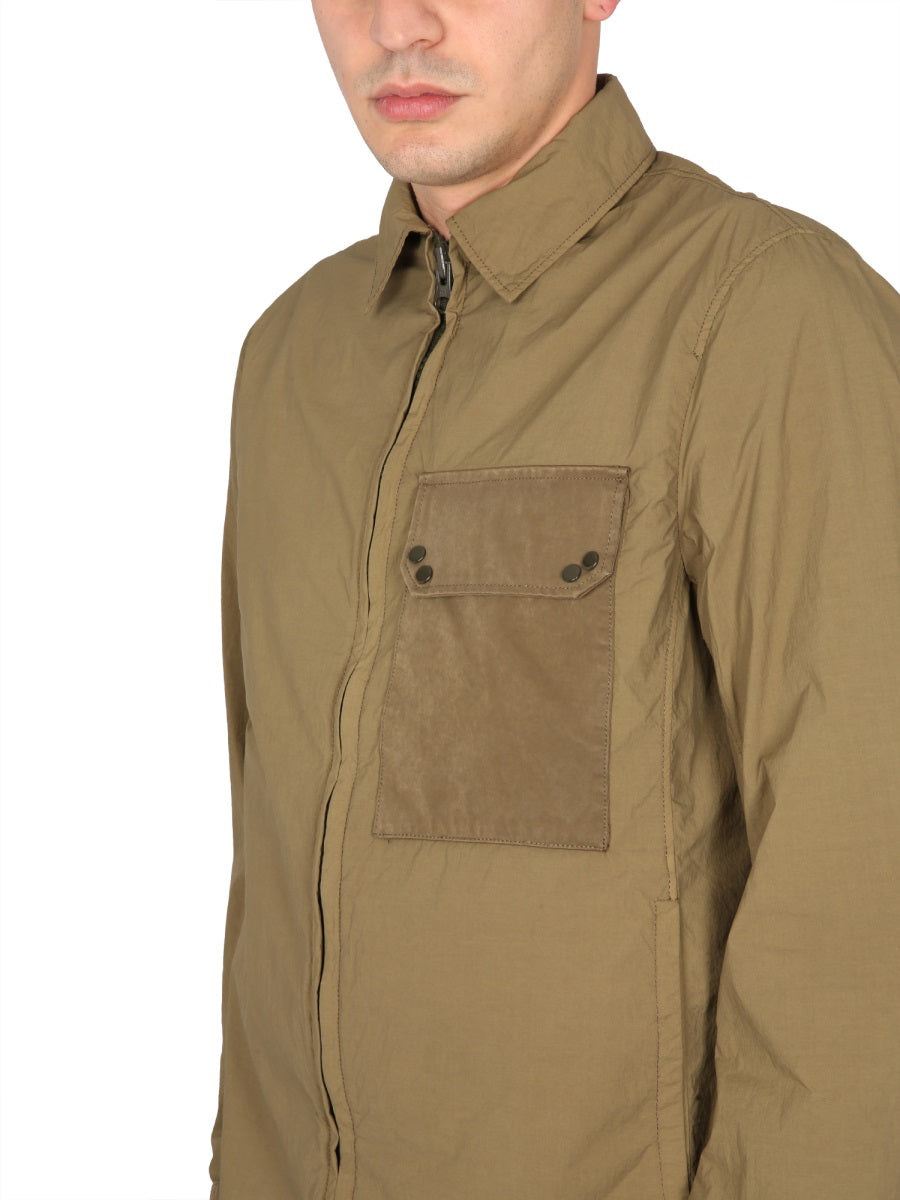 TEN C Classic Collar Mid Layer Jacket for Men