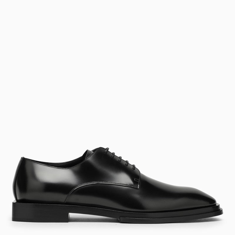 ALEXANDER MCQUEEN Premium Leather Lace-Up Shoes for Men