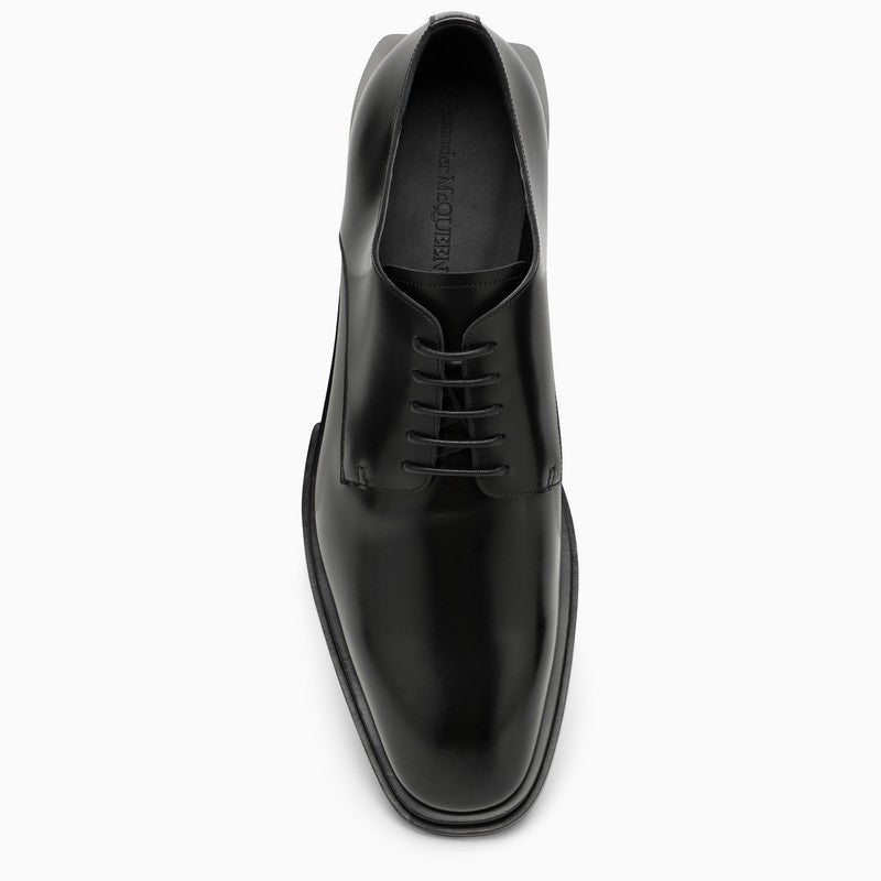 ALEXANDER MCQUEEN Premium Leather Lace-Up Shoes for Men