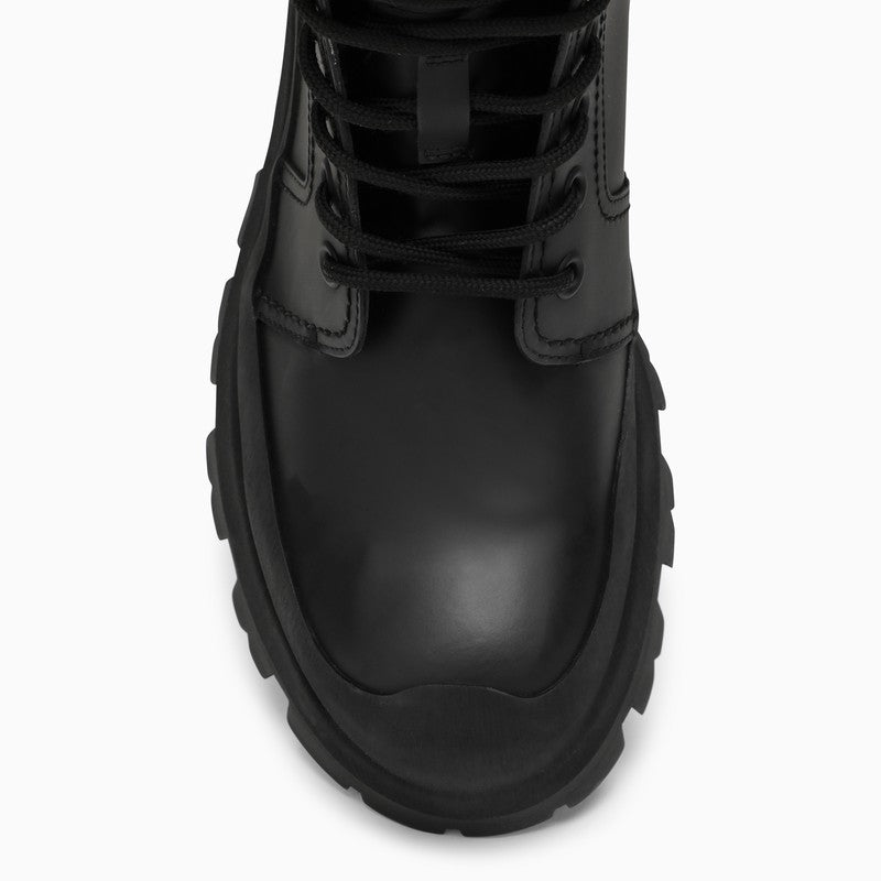 ALEXANDER MCQUEEN Men's Leather Wander Ankle Boots