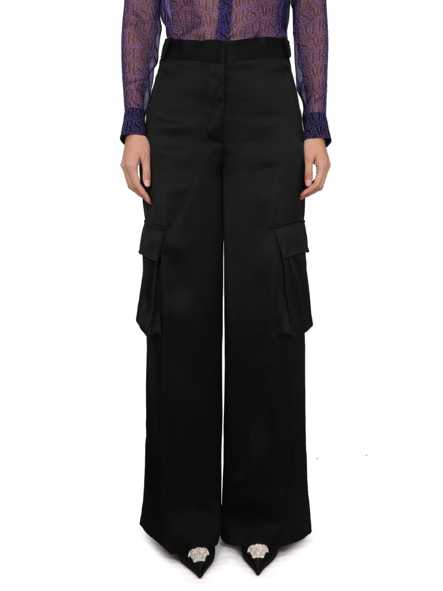 VERSACE Duchesse Pants - Women’s Tailored Trousers