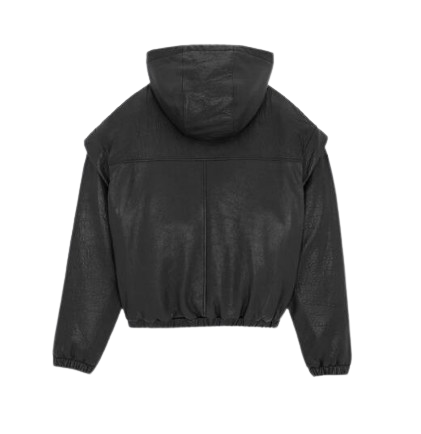 SAINT LAURENT Leather Sweater for Men
