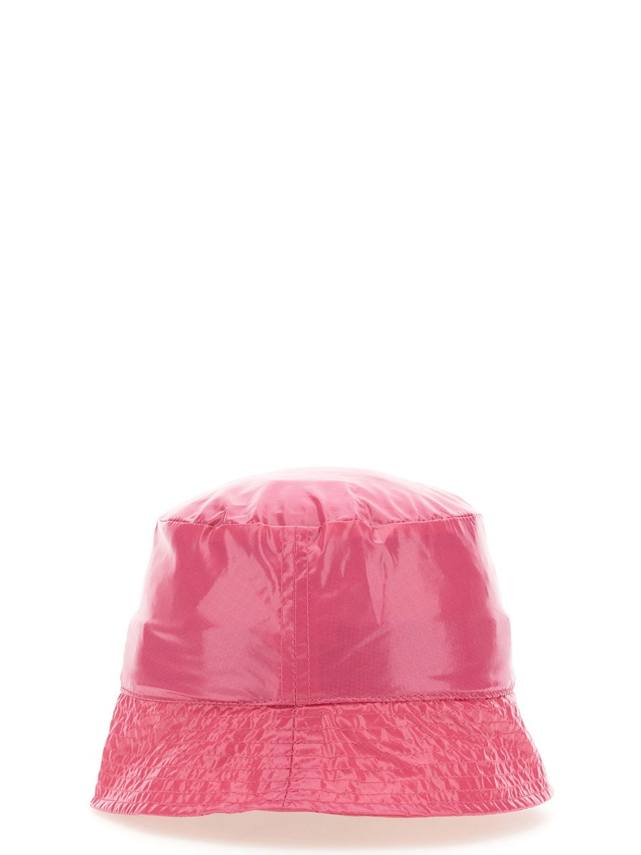 K-WAY Unisex Bucket Hat with Hard Visor and Pouch Pocket