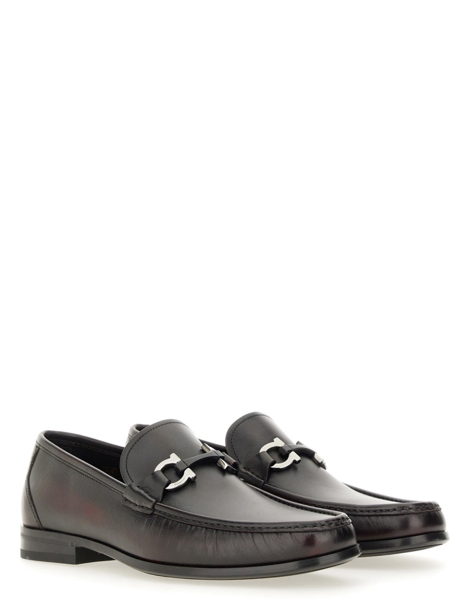 Ferragamo Men's Gancini Hook Moccasin