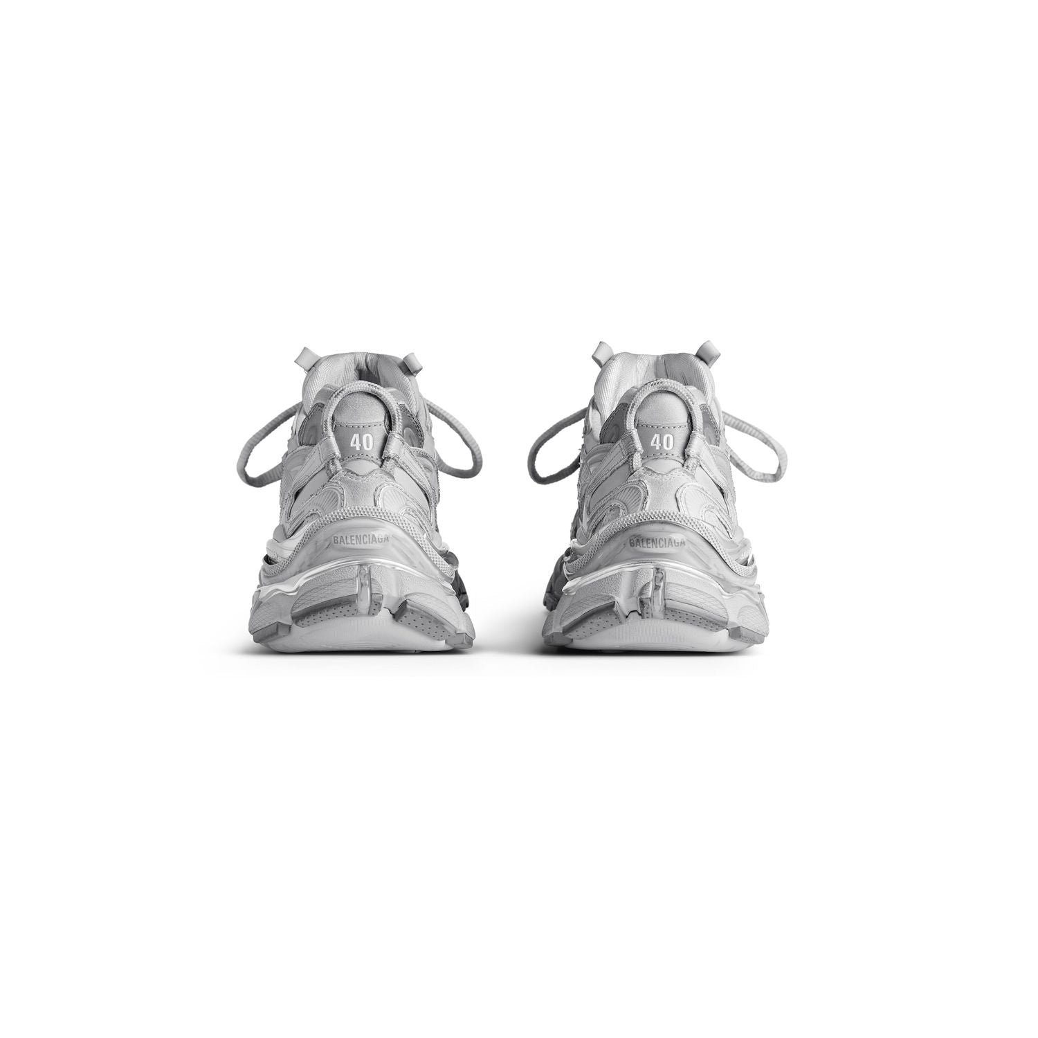 BALENCIAGA Runner 2.0 Distressed Sneakers for Men