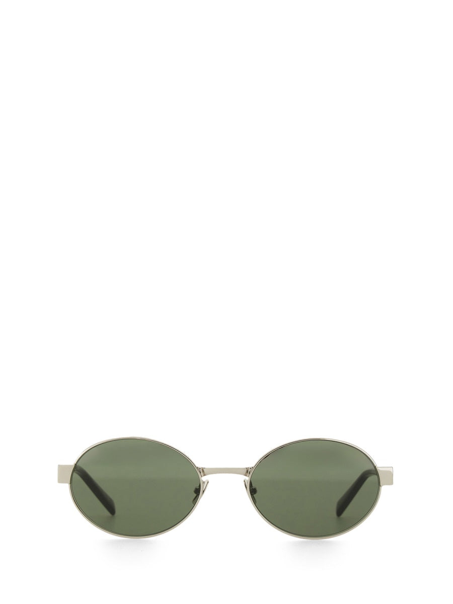 SAINT LAURENT Sleek Engraved Temple Sunglasses - 55mm Lens