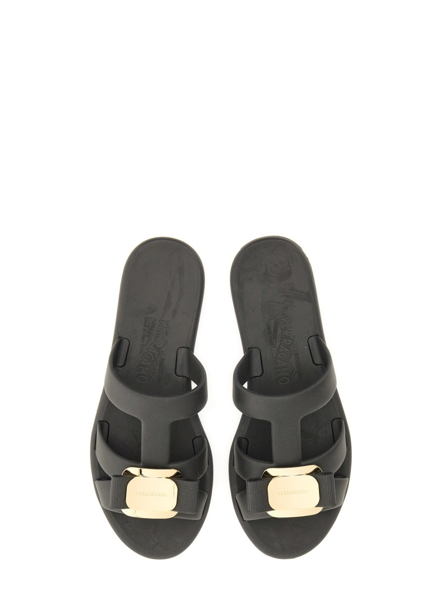 Ferragamo New Vara Plate Sandals for Women