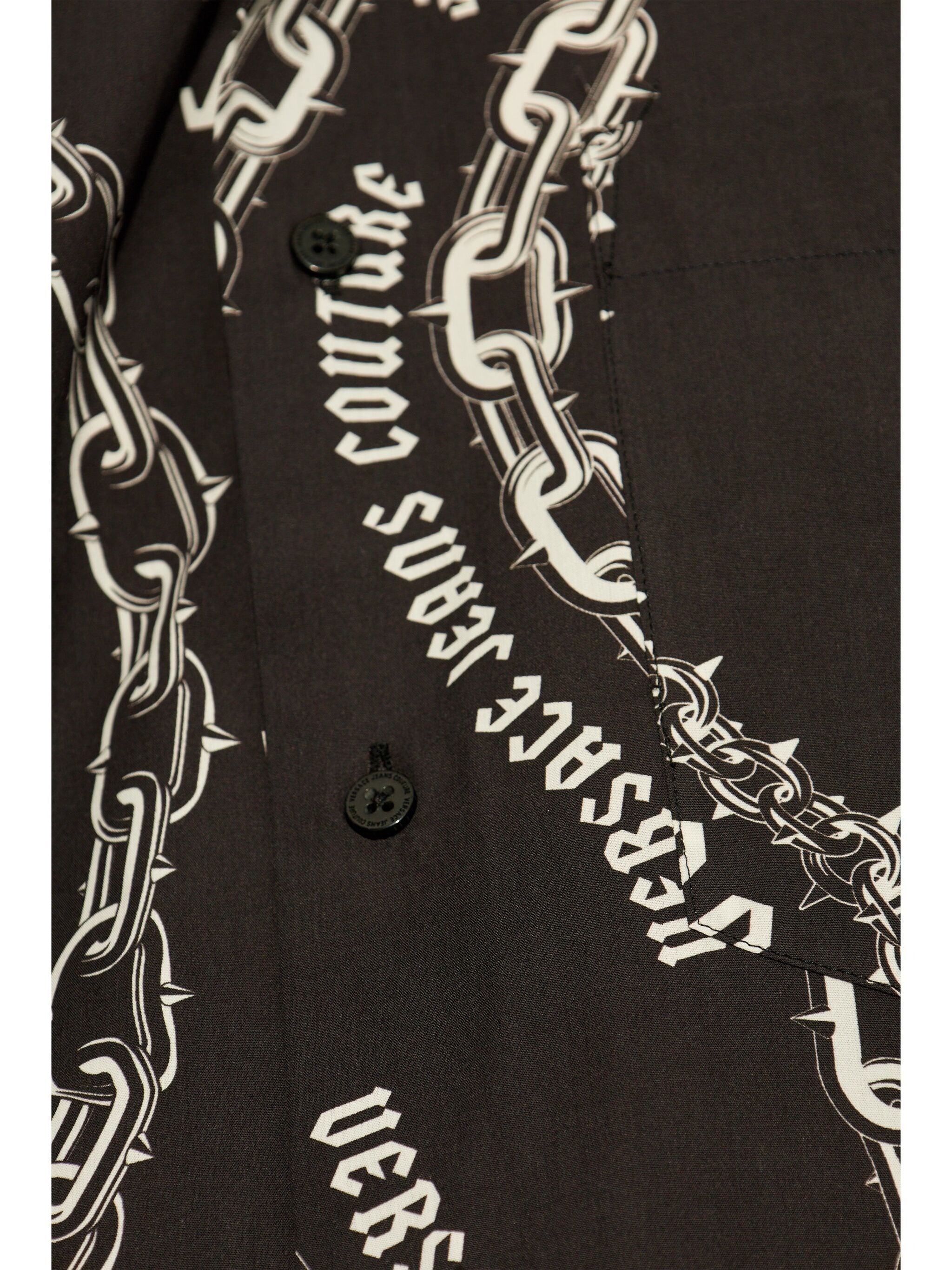 VERSACE JEANS COUTURE Men's Couture Classic Button-Up Shirt - FW24 Collection