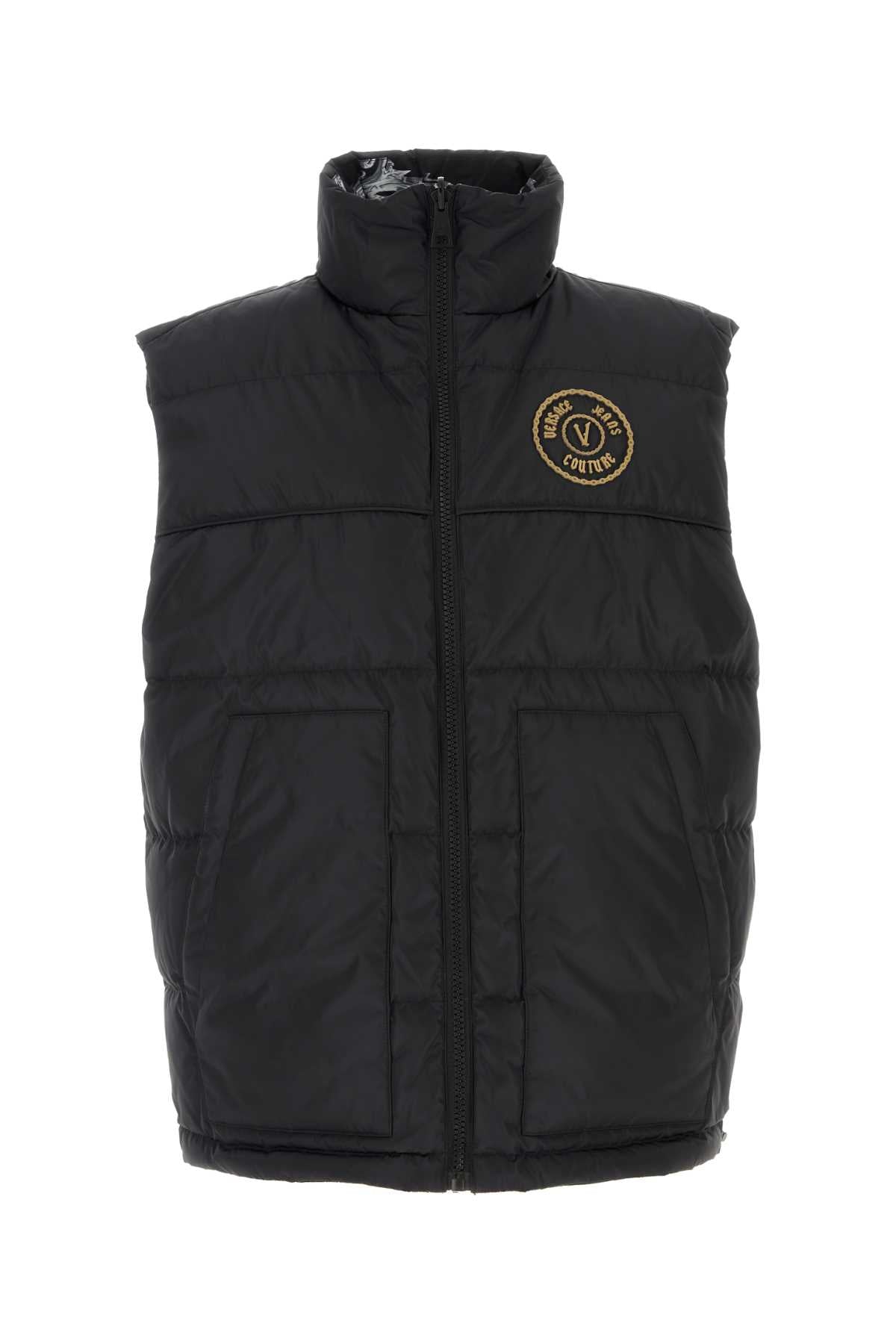 VERSACE JEANS COUTURE Reversible Sleevless Down Jacket for Men