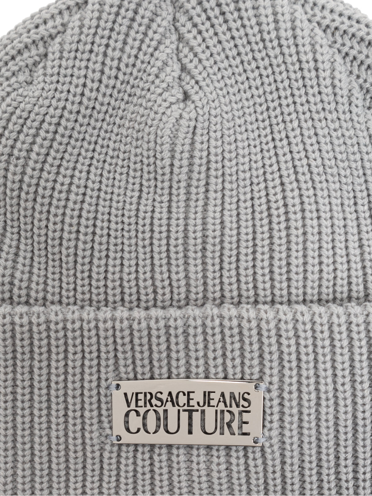 VERSACE Logo Plaque Beanie