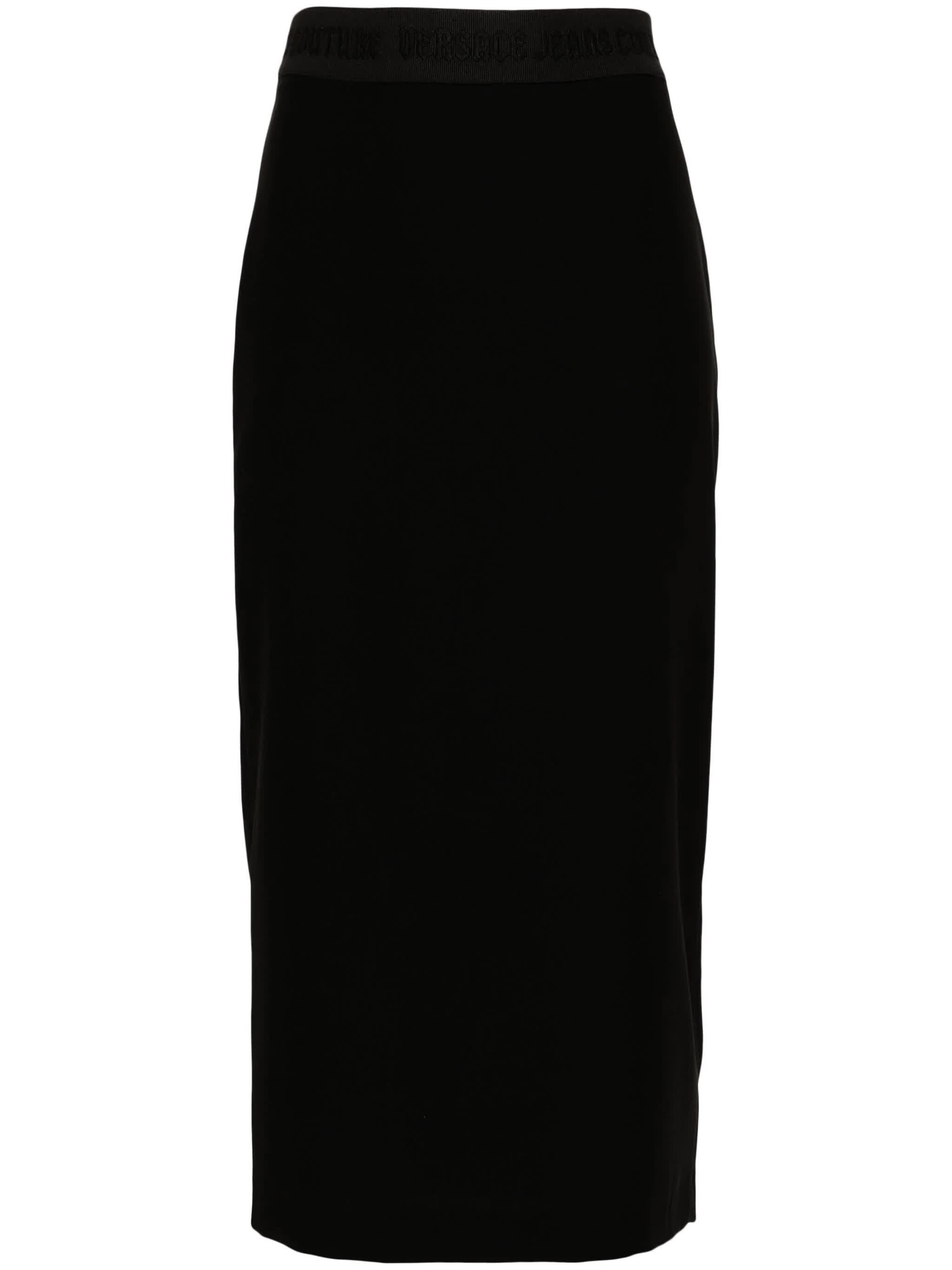 VERSACE JEANS COUTURE Chic Mini Polyester Skirt for Women