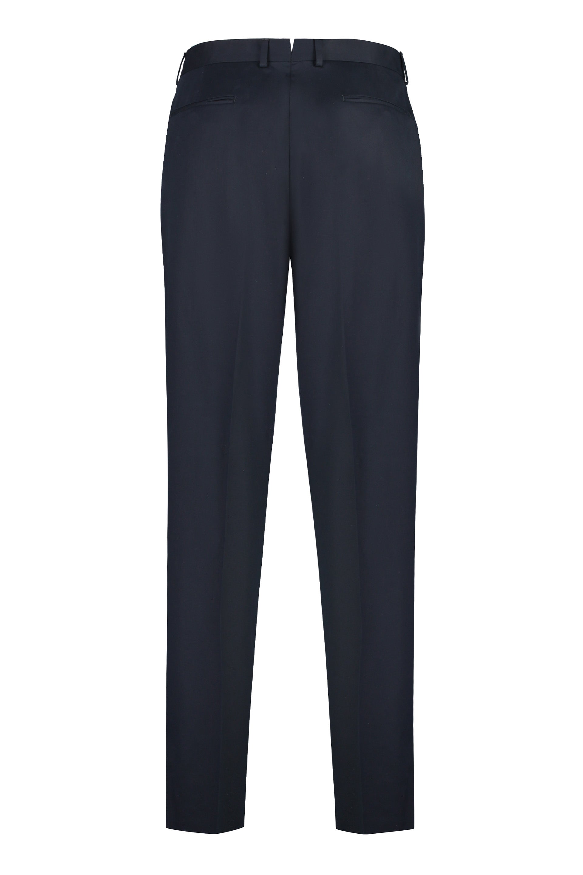 ZEGNA Stretch Cotton Chino Trousers for Men